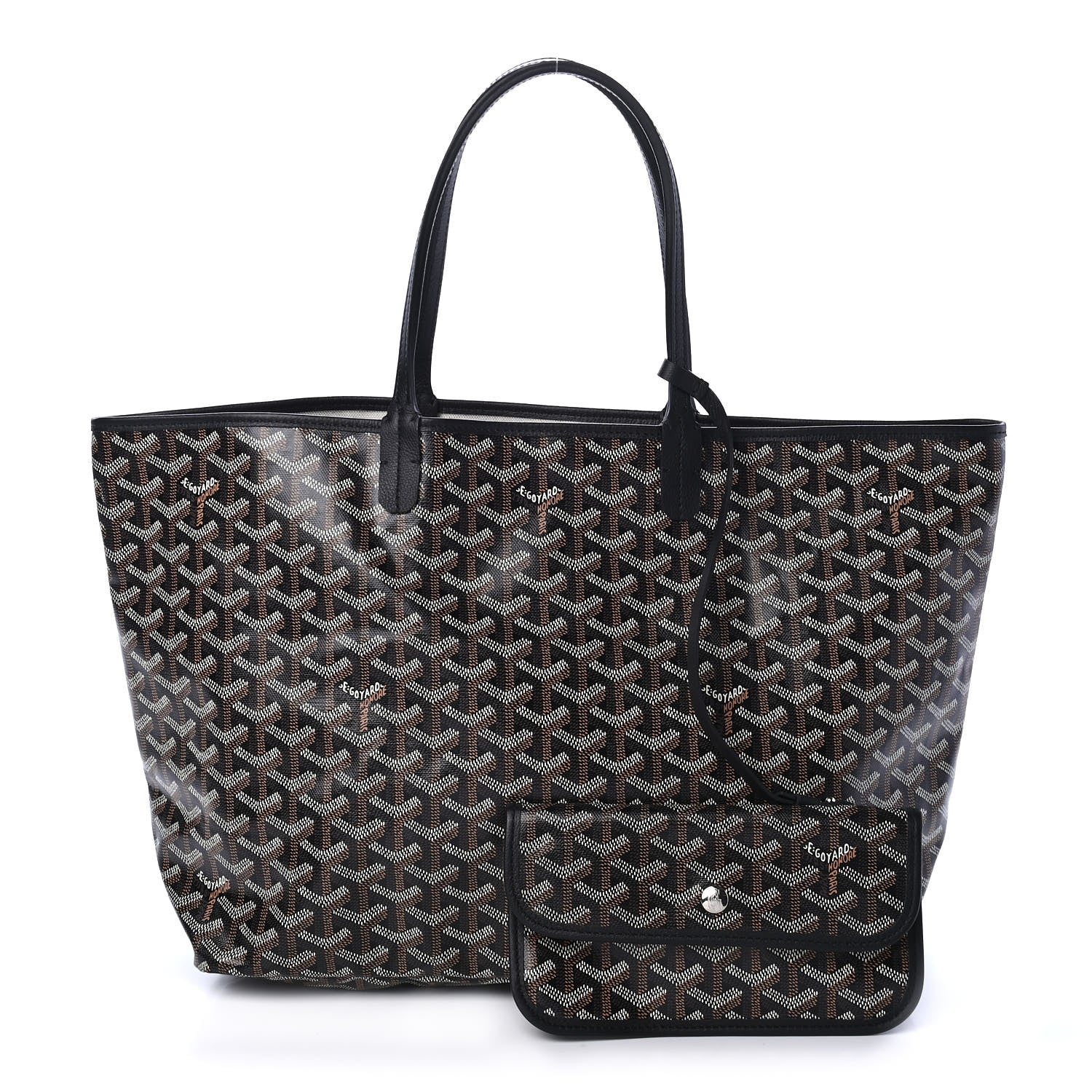 Goyard Goyardine Saint Louis PM Black 1 of 4
