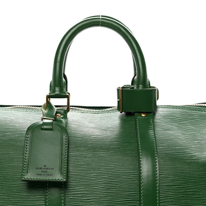 Louis Vuitton Epi Keepall 45 Borneo 4 of 12