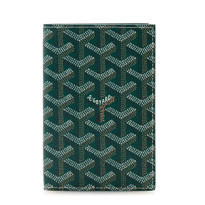 Goyard Goyardine Grenelle Passport Wallet Green 1 of 8