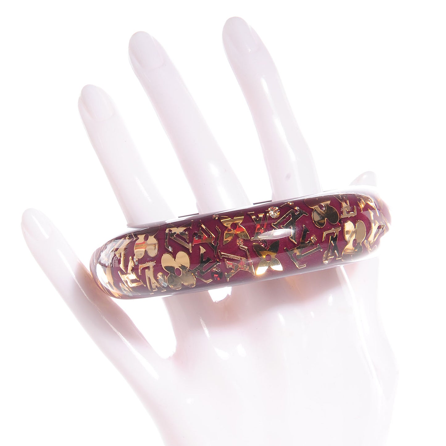 Inclusion Bracelet GM Medium Rouge Fauviste
