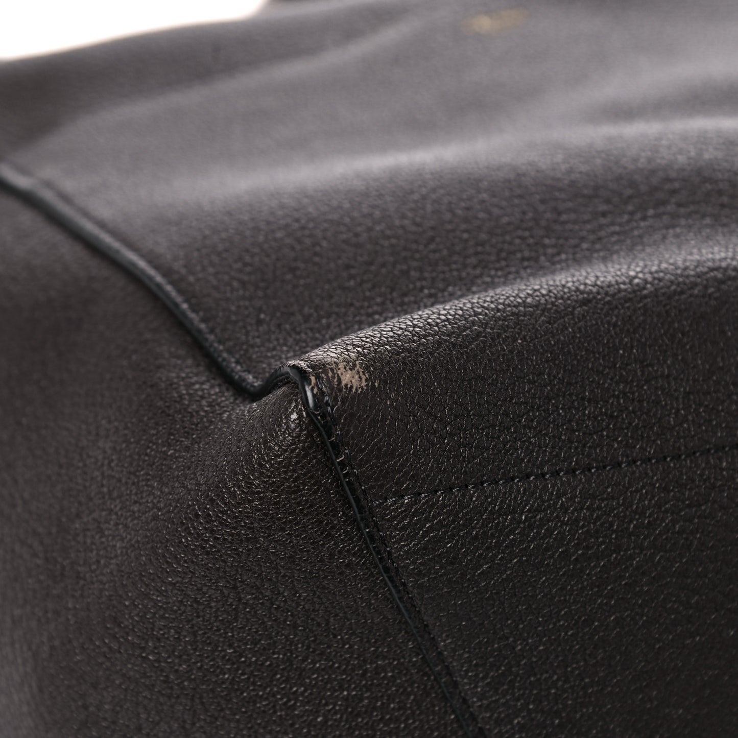 Goatskin Sangle Bucket Bag Dark Taupe