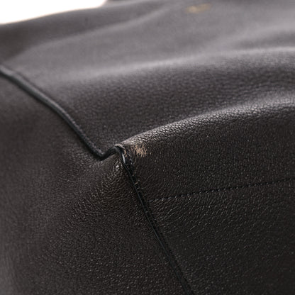 Celine Goatskin Sangle Bucket Bag Dark Taupe 7 of 15