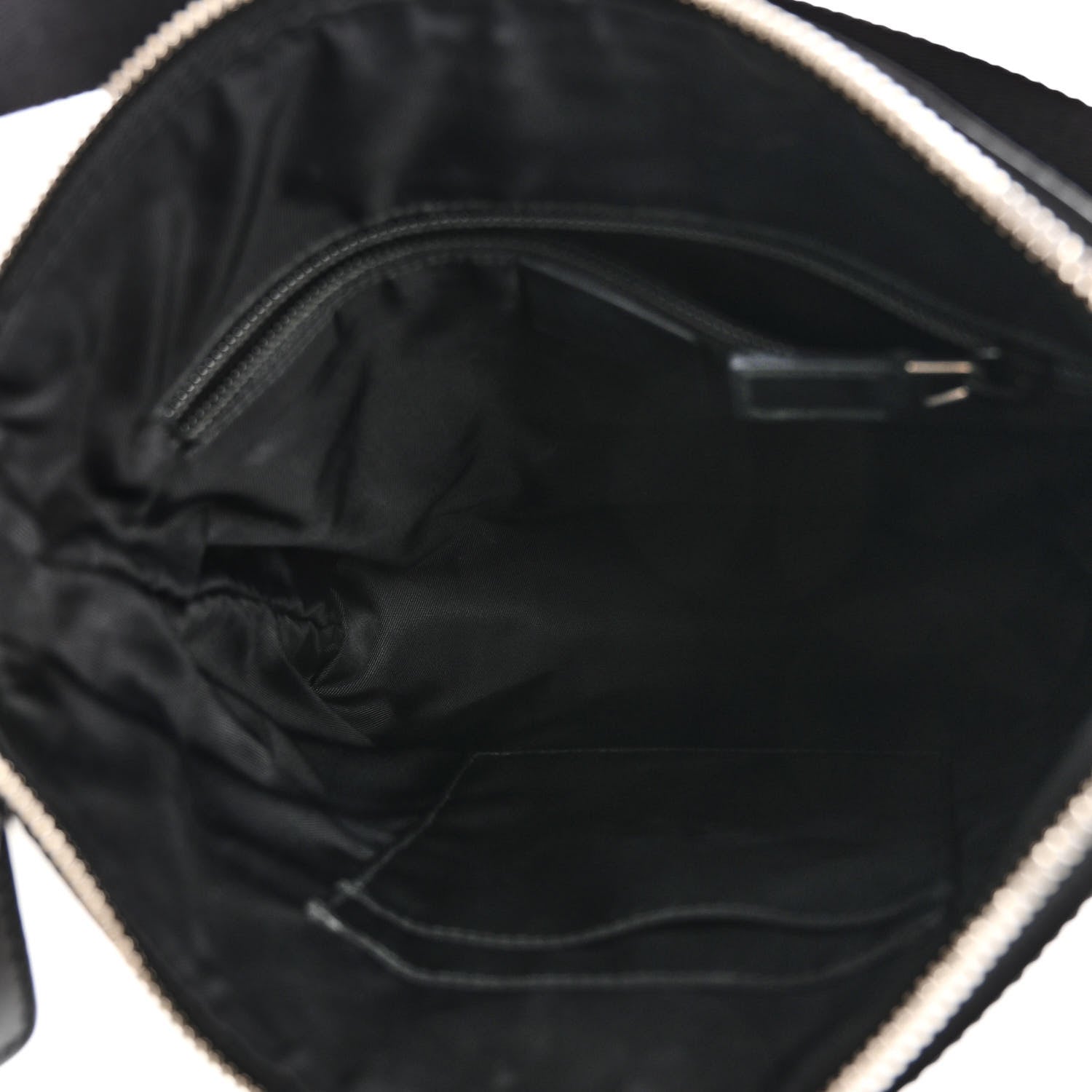 Gucci GG Supreme Monogram Web Messenger Bag Black 5 of 9