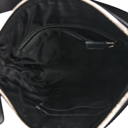 Gucci GG Supreme Monogram Web Messenger Bag Black 5 of 9