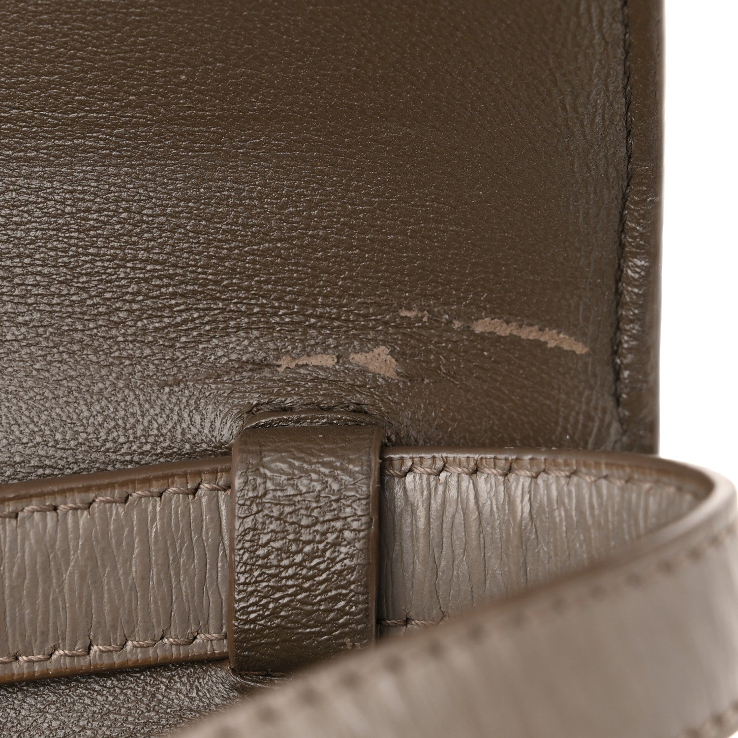 Celine Liege Calfskin Medium Classic Box Flap Bag Souris 12 of 12