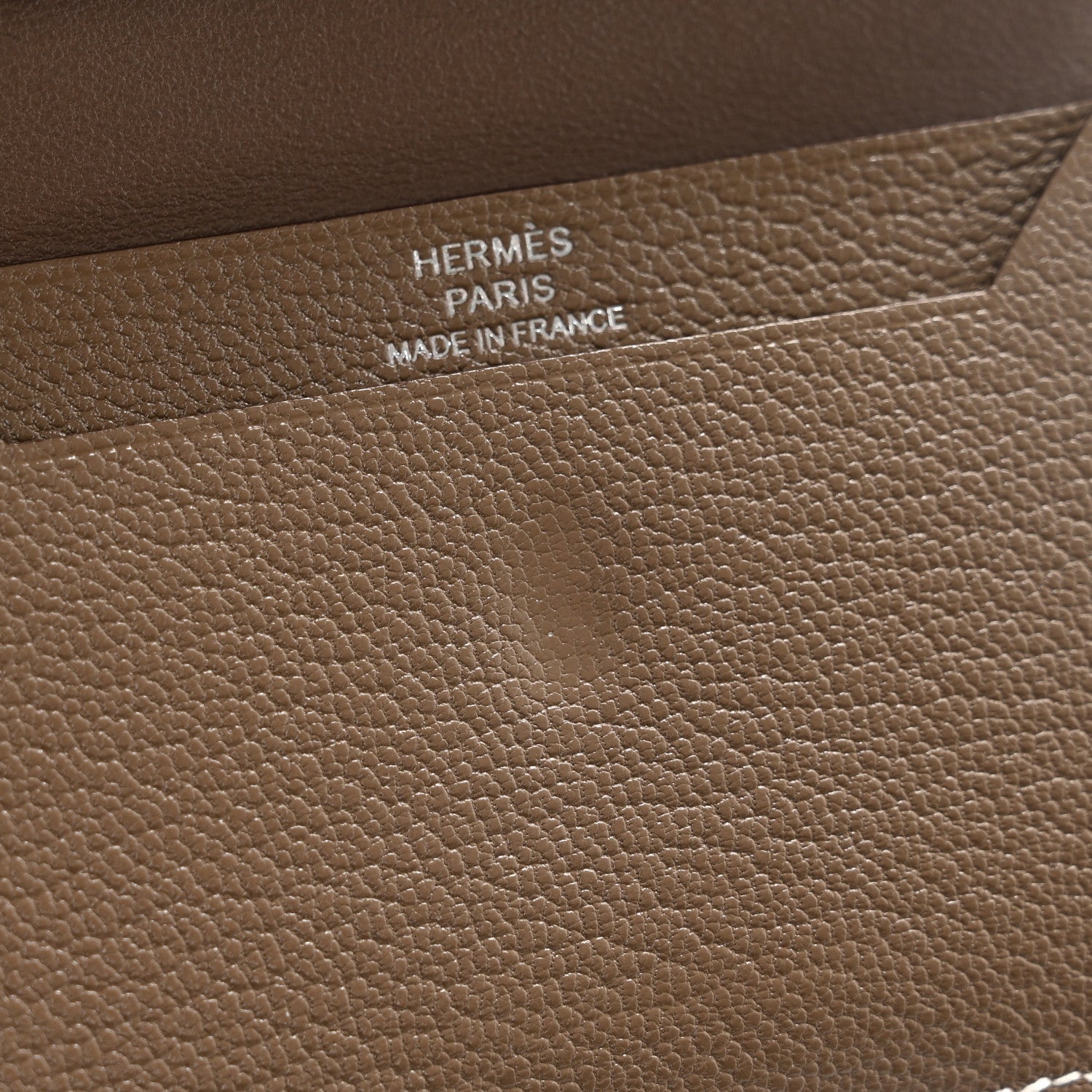 Hermes Chevre Mysore Mini Bearn Wallet Etoupe 8 of 10
