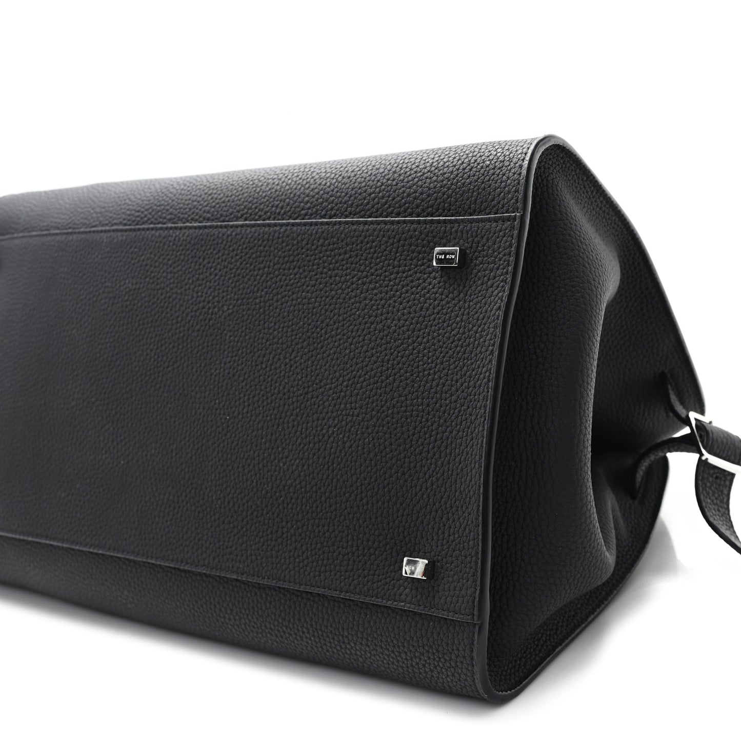 Matte Grained Calfskin Soft Margaux 15 Black