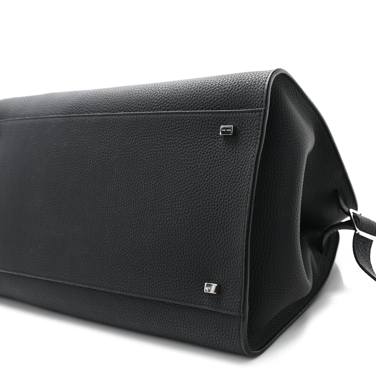 The Row Matte Grained Calfskin Soft Margaux 15 Black 8 of 8