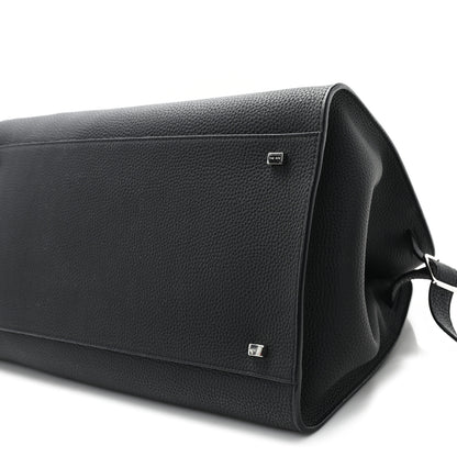 The Row Matte Grained Calfskin Soft Margaux 15 Black 8 of 8