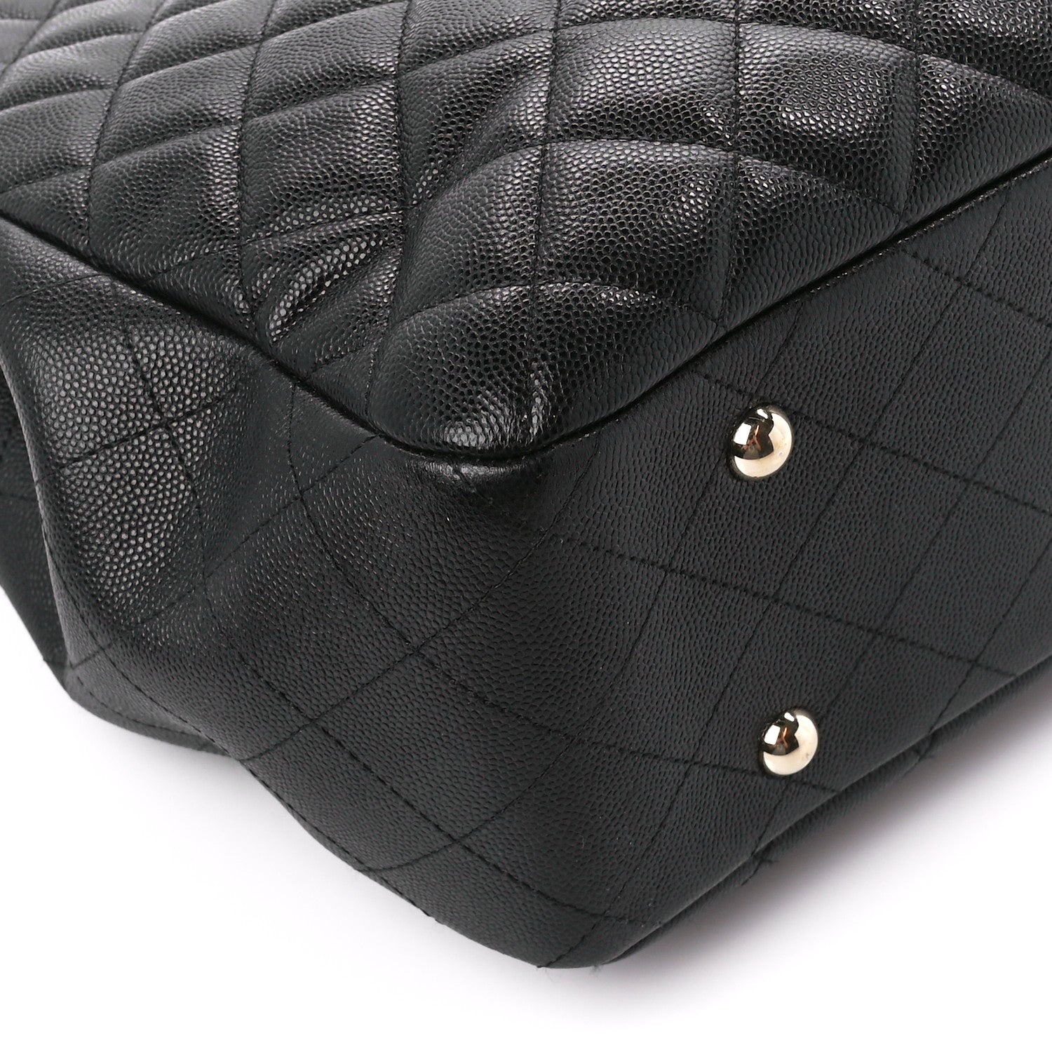 Chanel Caviar Quilted Large Shopping Tote Black 11 of 12
