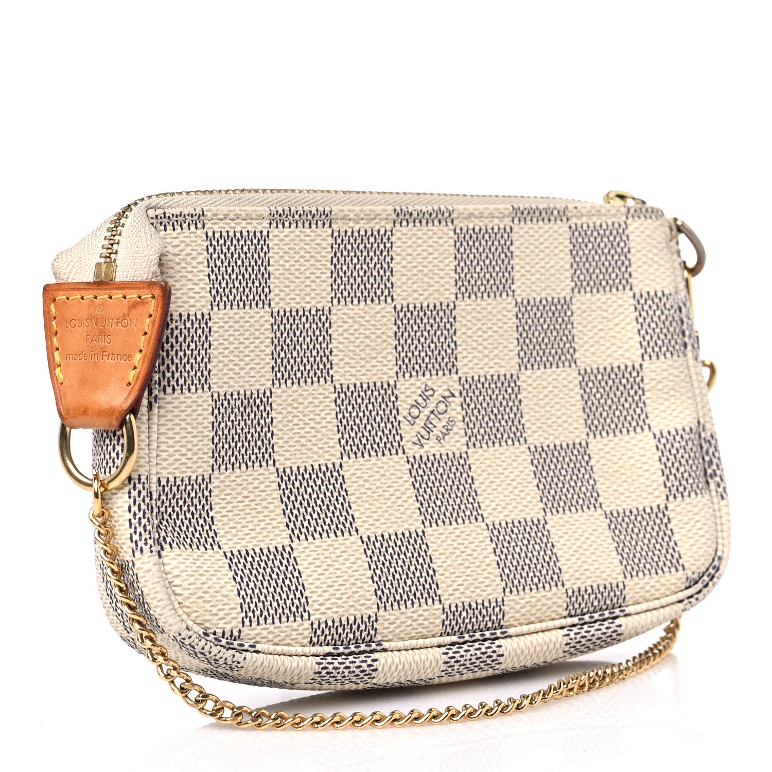 Louis Vuitton Damier Azur Mini Pochette Accessories 5 of 14