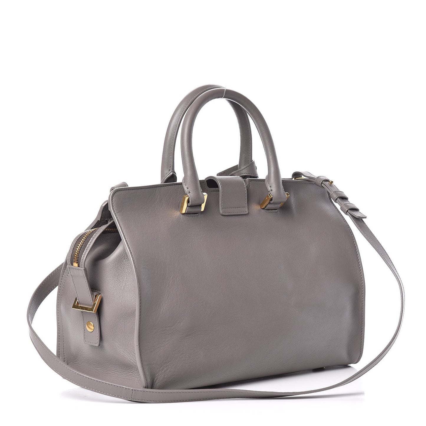 Calfskin Small Classic Y Cabas Fog