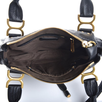 Chloe Calfskin Small Marcie Satchel Black 6 of 9