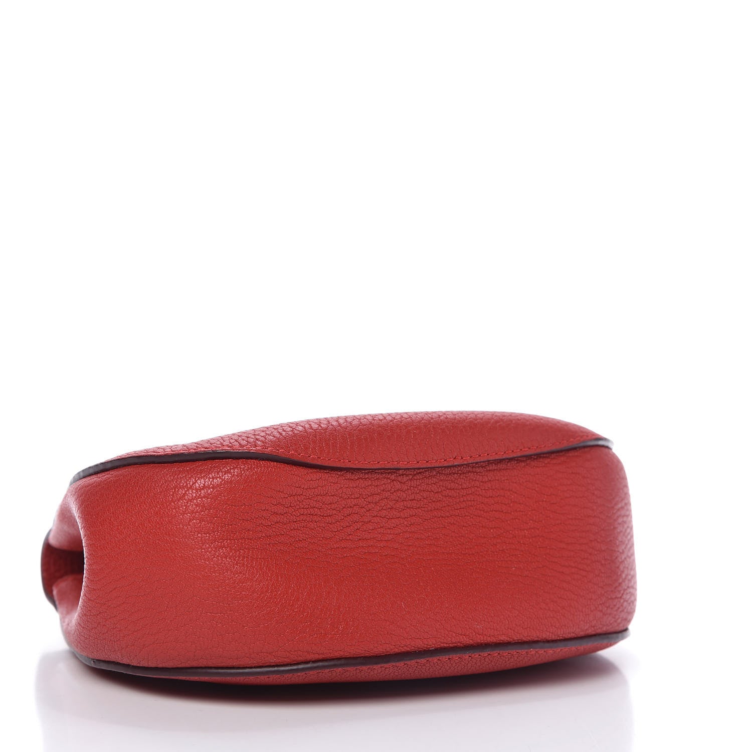 Chloe Grained Lambskin Mini Drew Shoulder Bag Plaid Red 4 of 11