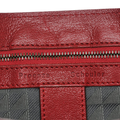 Proenza Schouler Lambskin Medium PS1 Satchel Crimson 5 of 7