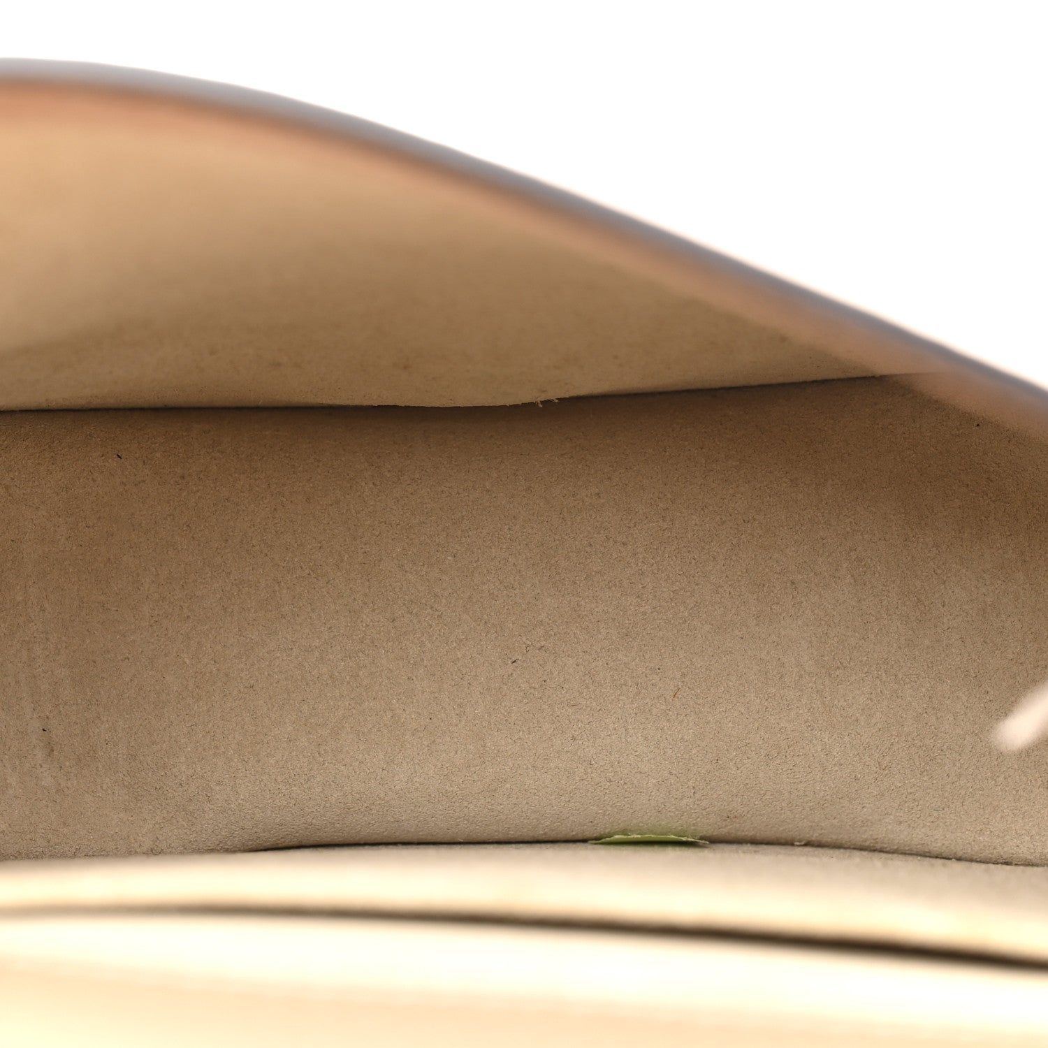 Chloe Calfskin Suede Small Nile Bracelet Bag Biscotti Beige 5 of 10