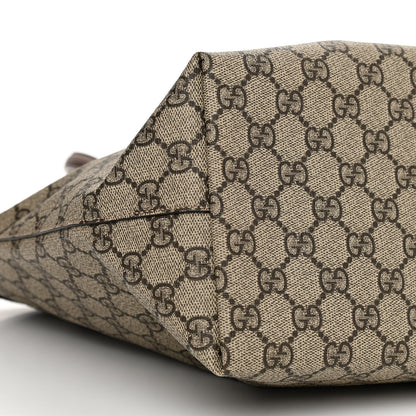 Gucci GG Supreme Monogram Medium Ophidia Shopping Tote Brown 9 of 10