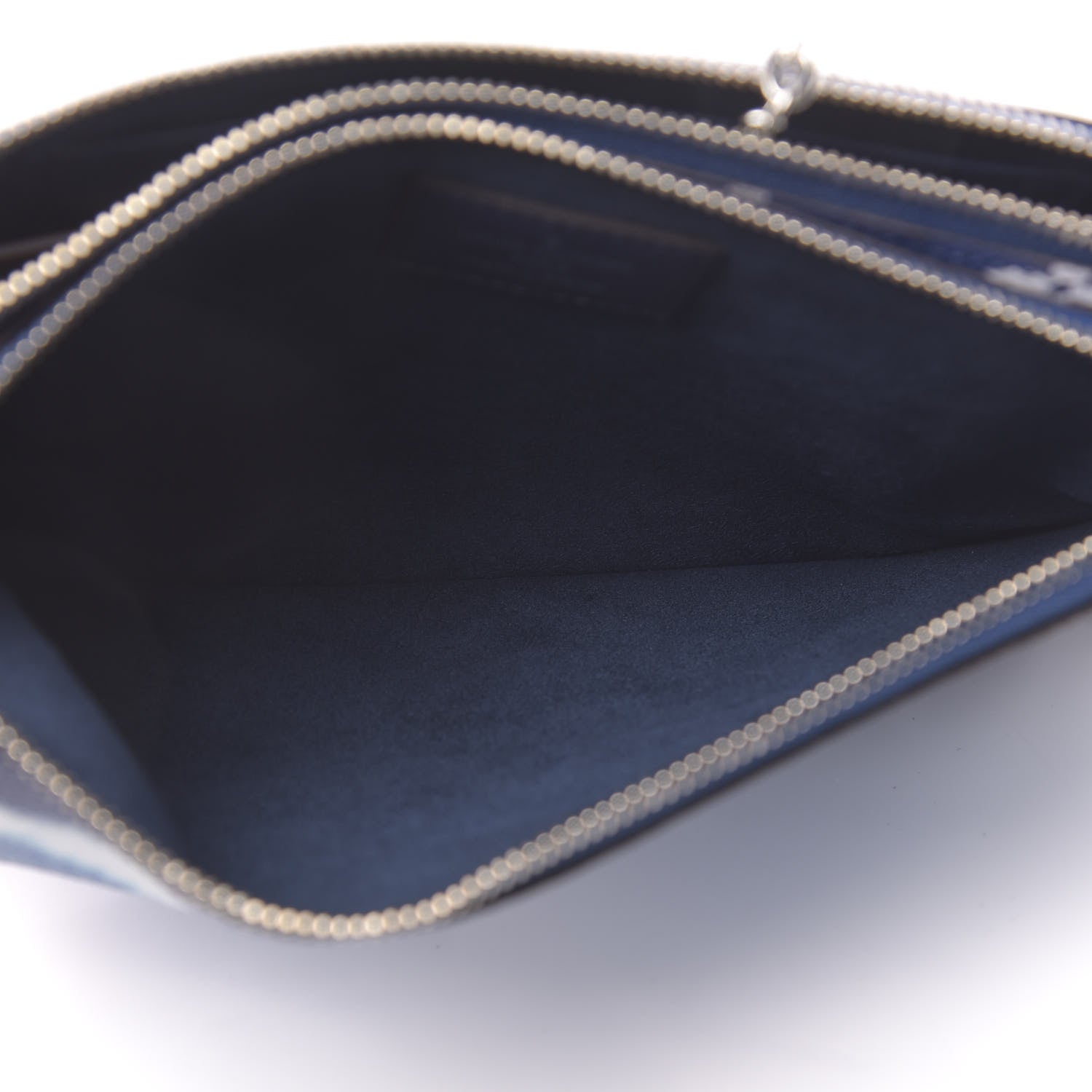 Louis Vuitton Monogram Giant Escale Double Zip Pochette Blue 5 of 11