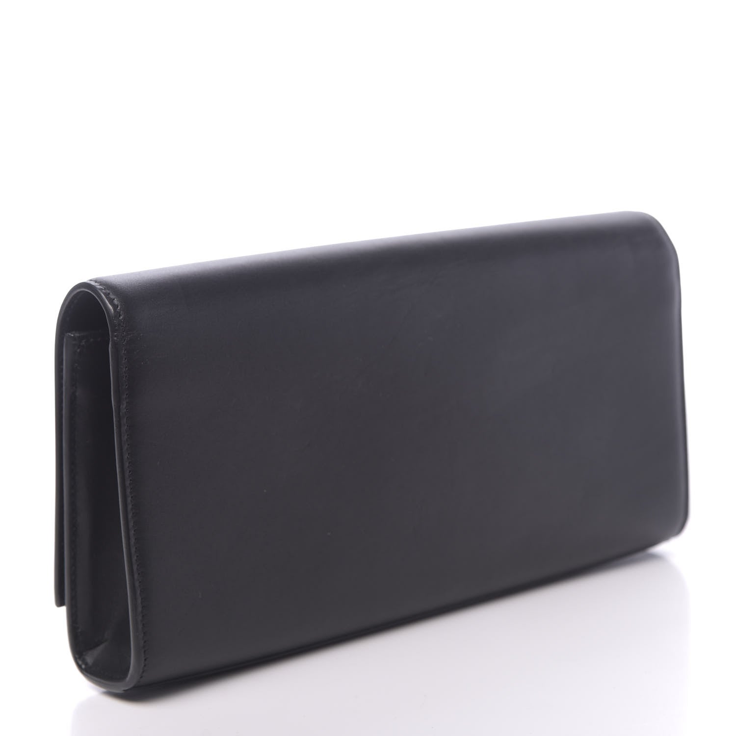 Saint Laurent Calfskin Monogram Kate Tassel Clutch Black 3 of 12