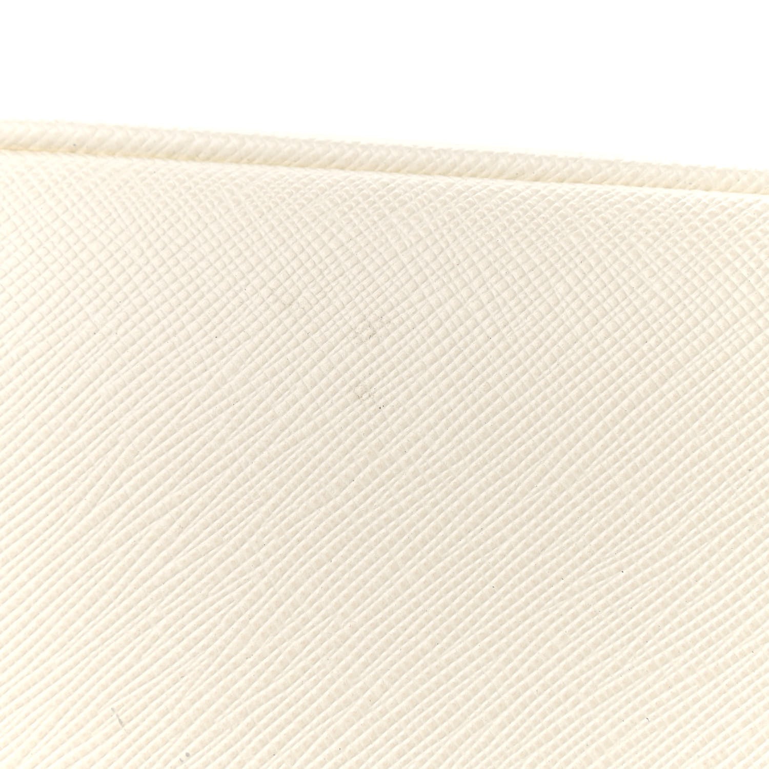 Prada Saffiano Flap Shoulder Bag Talco 12 of 12