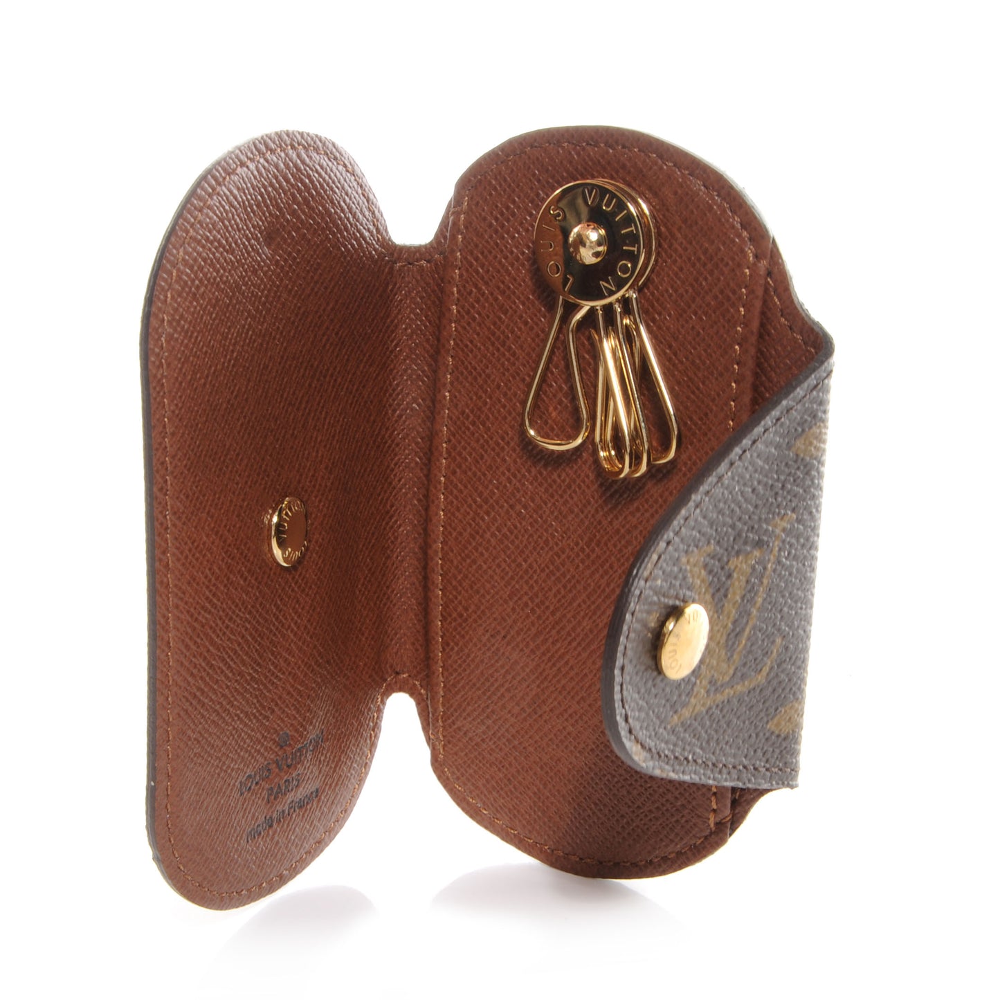 Monogram Round Key Holder GM