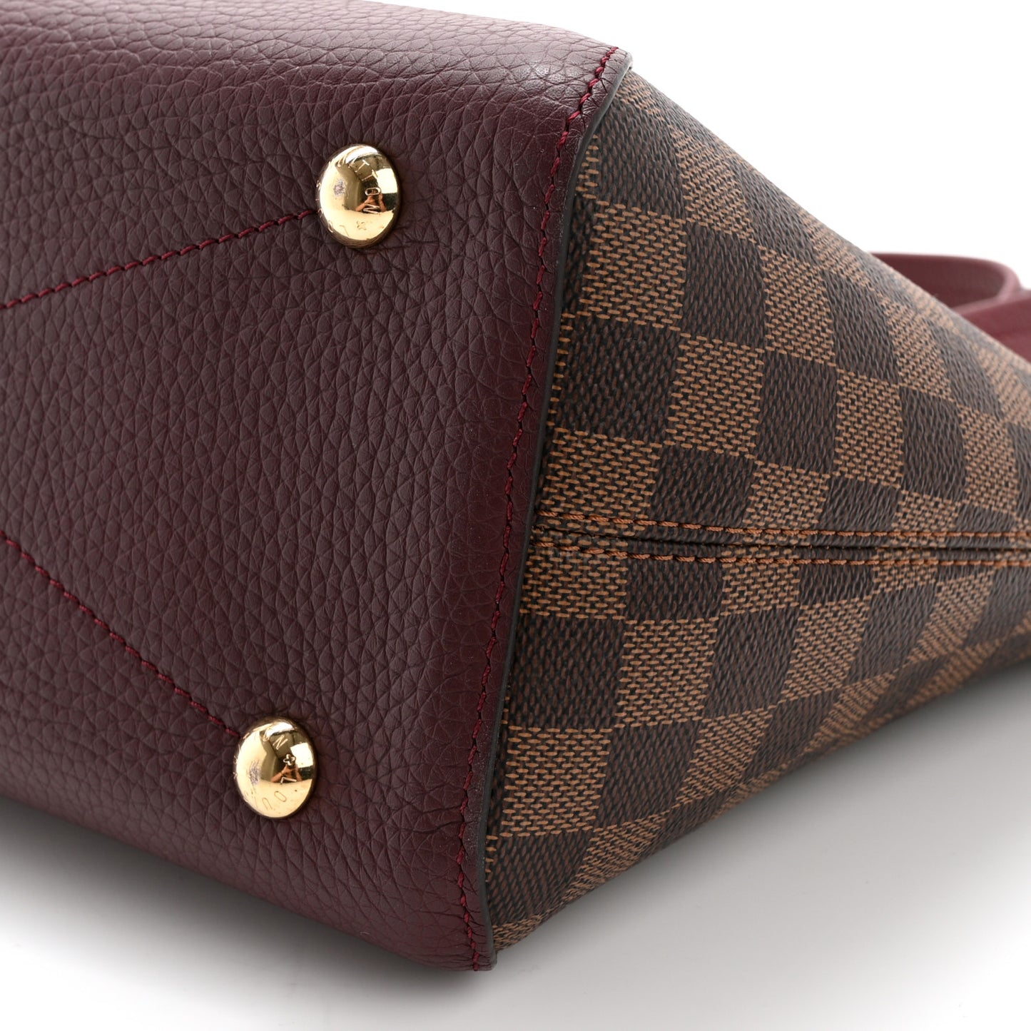 Damier Ebene Cuir Taurillon Hyde Park Fuchsia