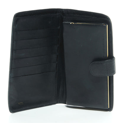 Chanel Caviar CC French Wallet Black 8 of 8