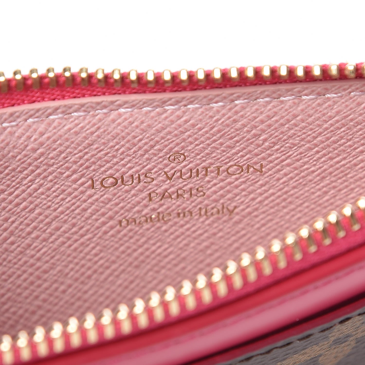 Louis Vuitton Monogram Blooming Flowers Zipped Card Holder Hot Pink Rose Ballerine 6 of 6