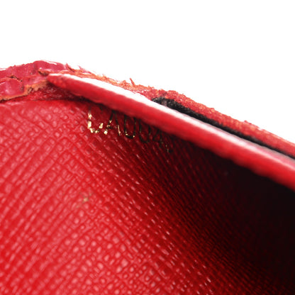 Louis Vuitton Epi Porte Tresor International Wallet Castillan Red 7 of 10