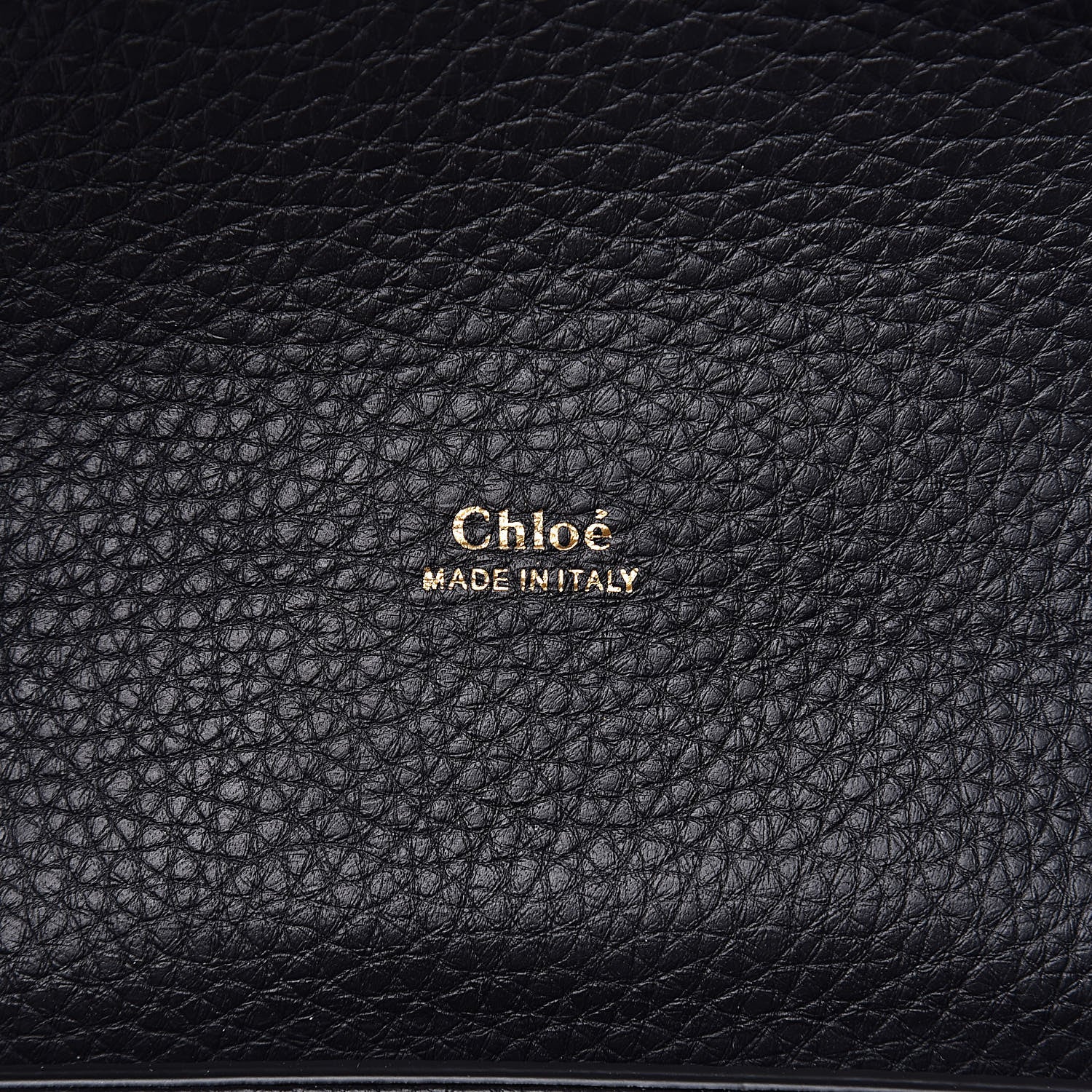 Chloe Shiny Grained Calfskin Small Aby Day Shoulder Bag Black 6 of 10