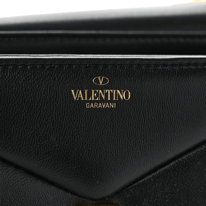 Valentino Garavani Nappa One Stud Chain Clutch Black 6 of 10
