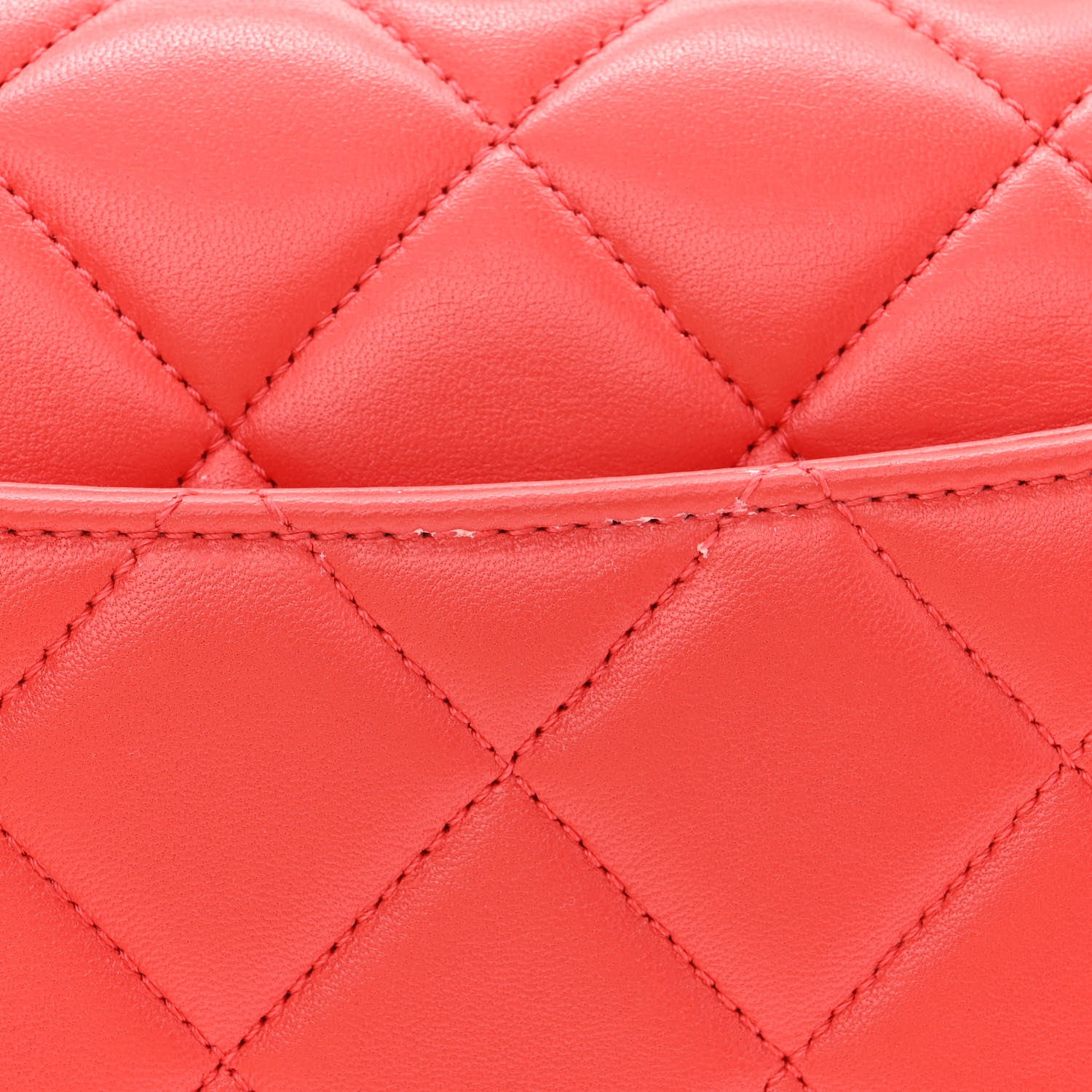 Chanel Lambskin Quilted Medium Trendy CC Flap Dual Handle Bag Red 11 of 12