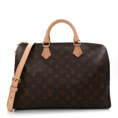 Louis Vuitton Monogram Speedy Bandouliere 35 1 of 9