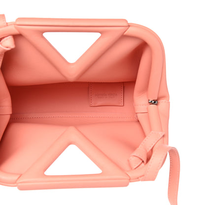 Bottega Veneta Calfskin Small The Point Triangle Bag Peachy 5 of 8