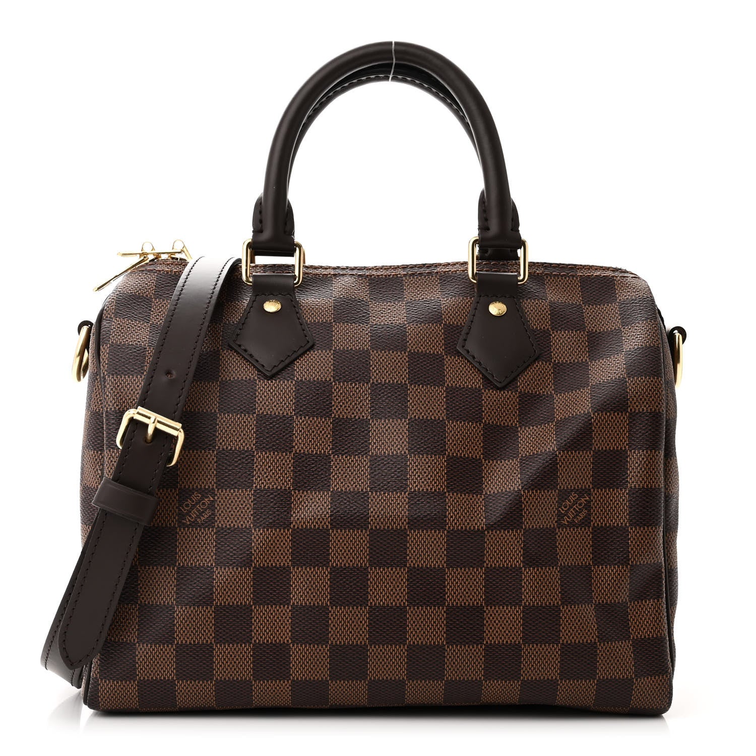 Louis Vuitton Damier Ebene Speedy Bandouliere 25 1 of 9