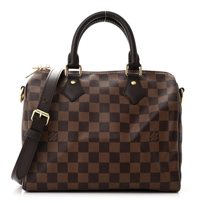 Louis Vuitton Damier Ebene Speedy Bandouliere 25 1 of 9