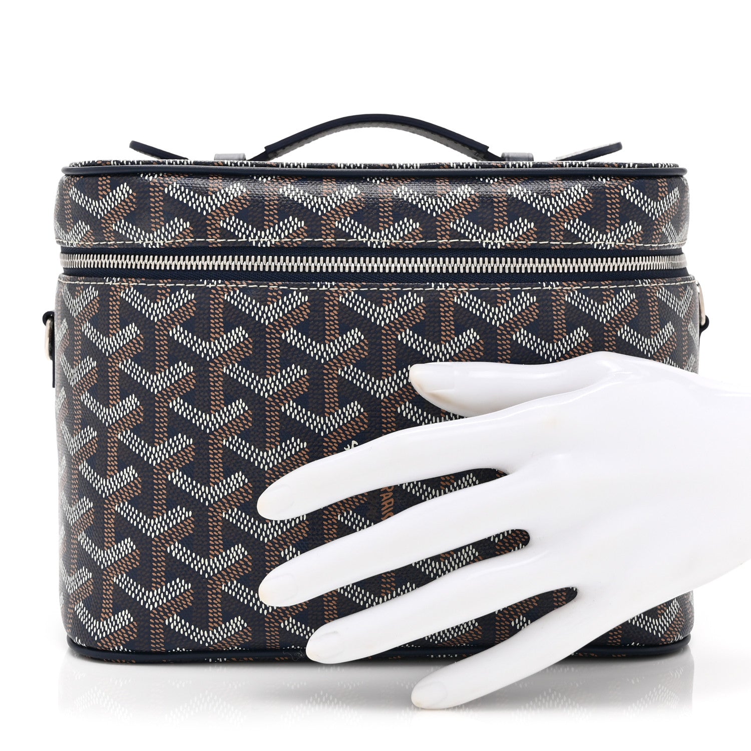 Goyard Goyardine Muse Vanity Case Black 1836504 – FASHIONPHILE