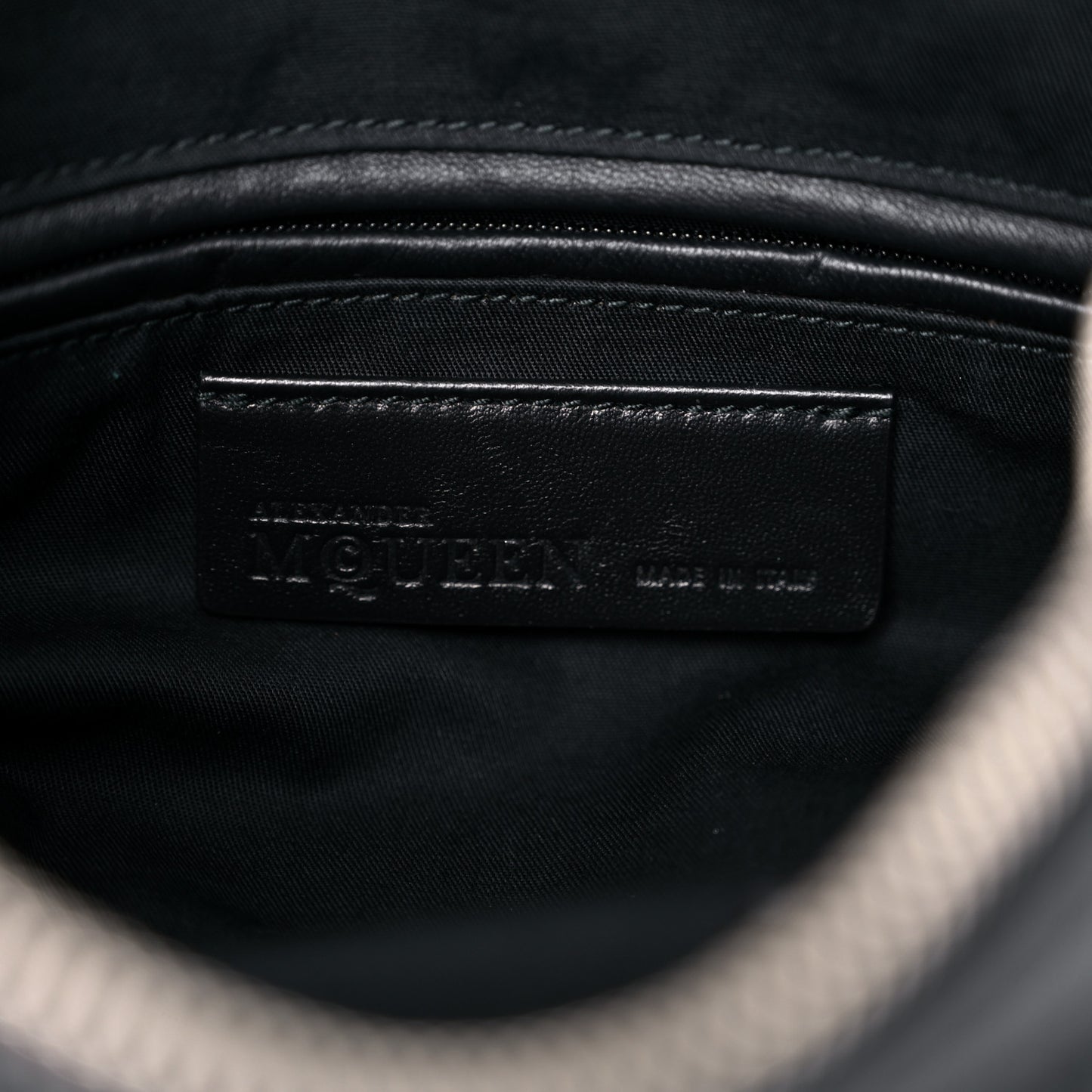 Lambskin Quilted De Manta Clutch Black
