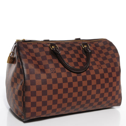Louis Vuitton Damier Ebene Speedy 35 3 of 7