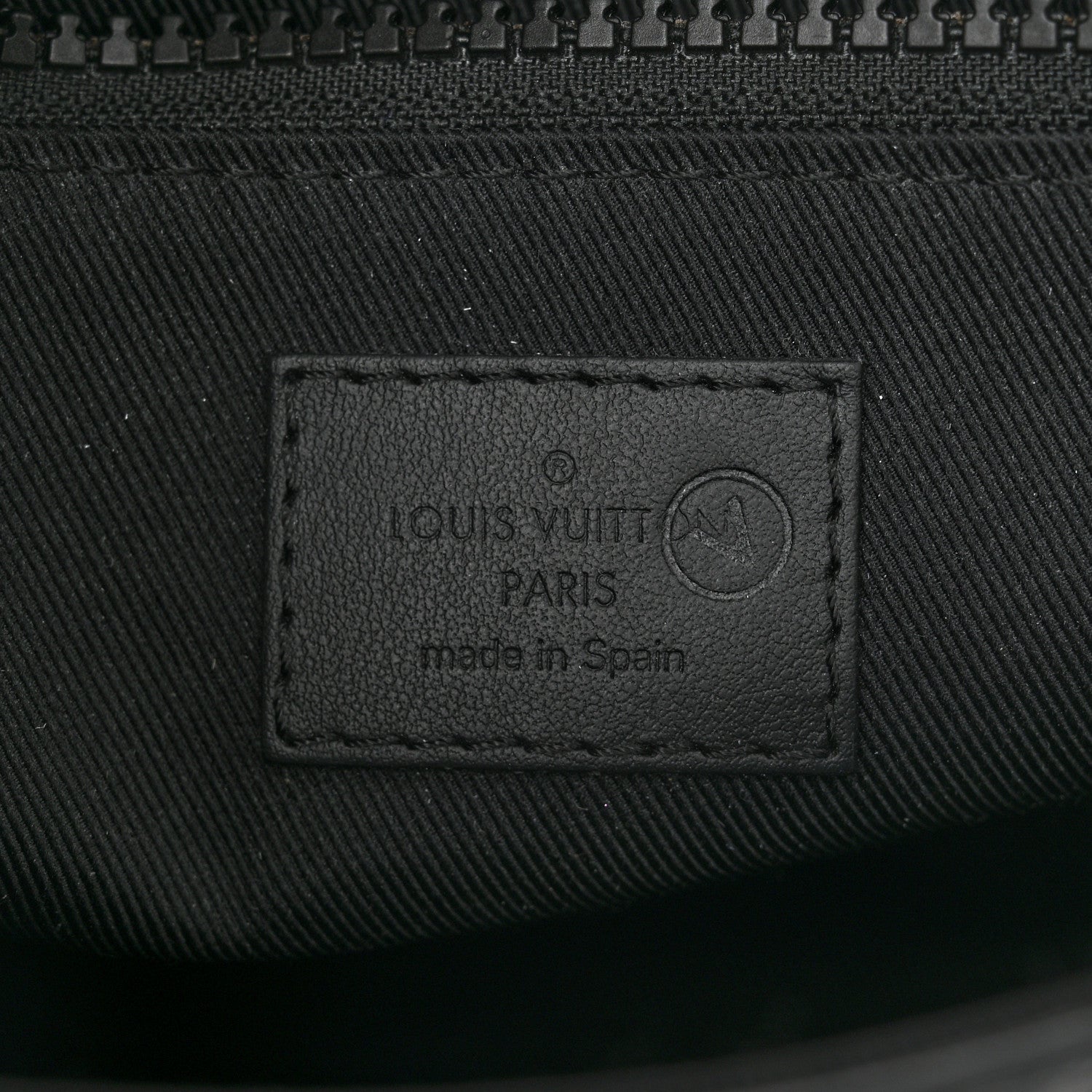 Louis Vuitton Taurillon Monogram S Lock Sling Bag Black 9 of 10