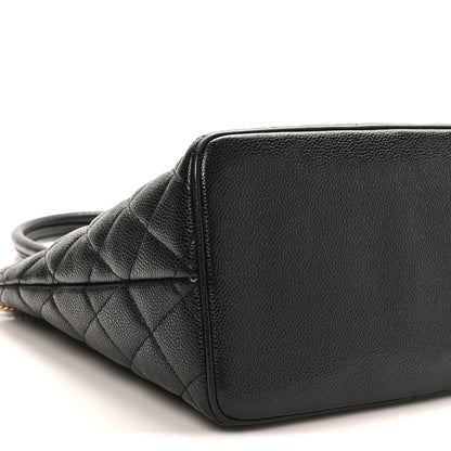 Chanel Caviar Quilted Medallion Tote Black 9 of 10