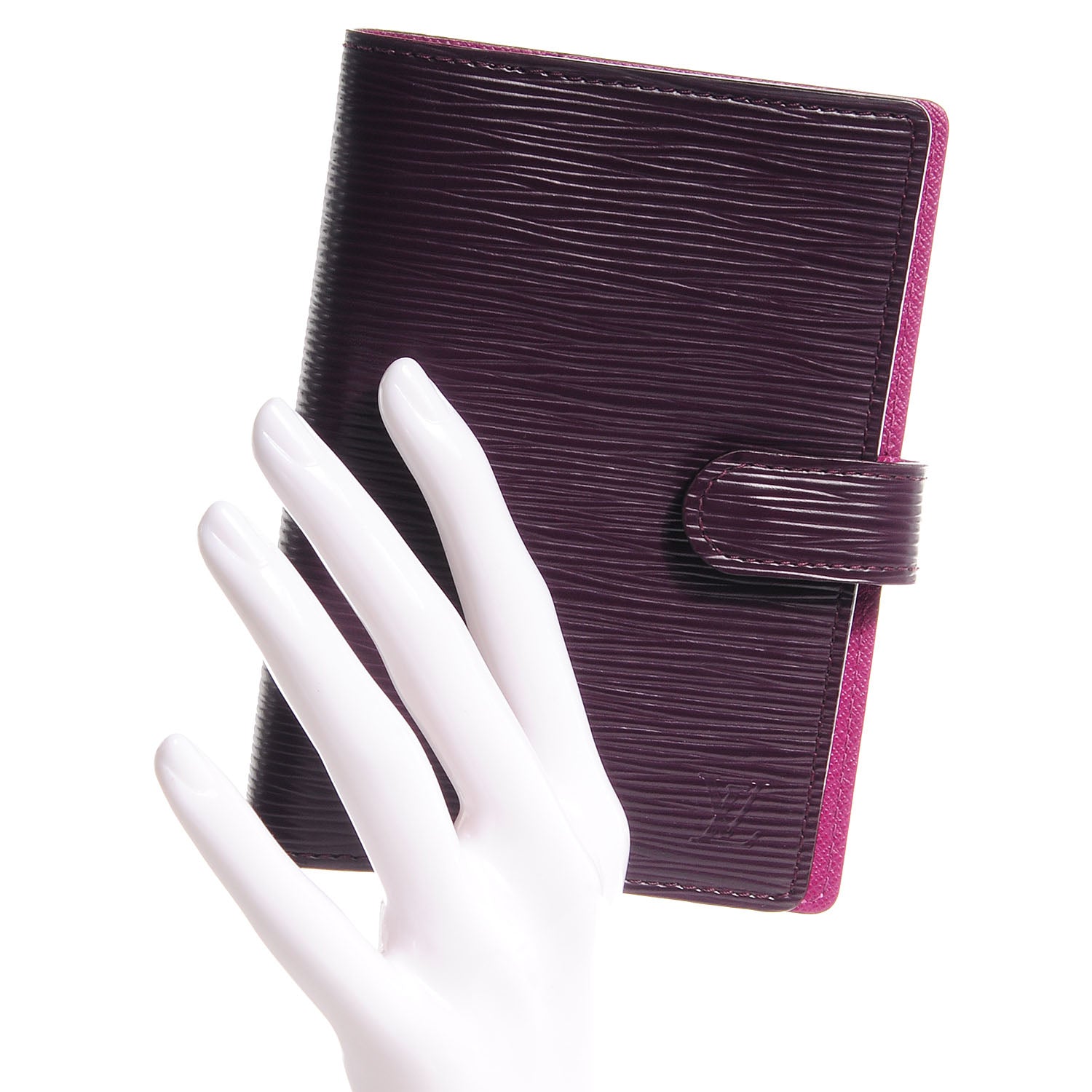 Louis Vuitton Epi Small Ring Agenda Cassis 2 of 7