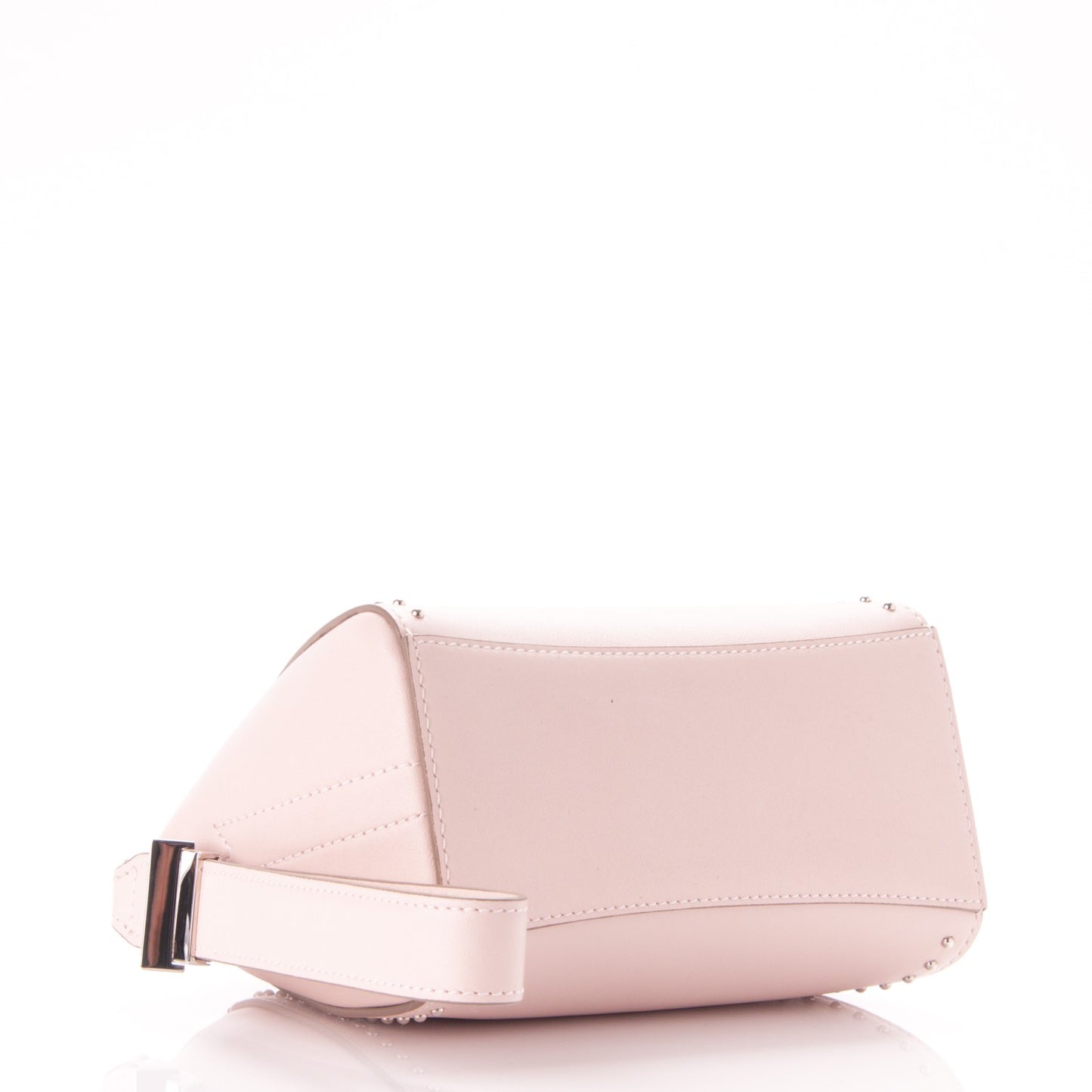 Smooth Calfskin Studded Antigona Wristlet Pale Pink