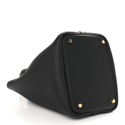 Hermes Taurillon Clemence Picotin Lock 18 PM Black 4 of 11