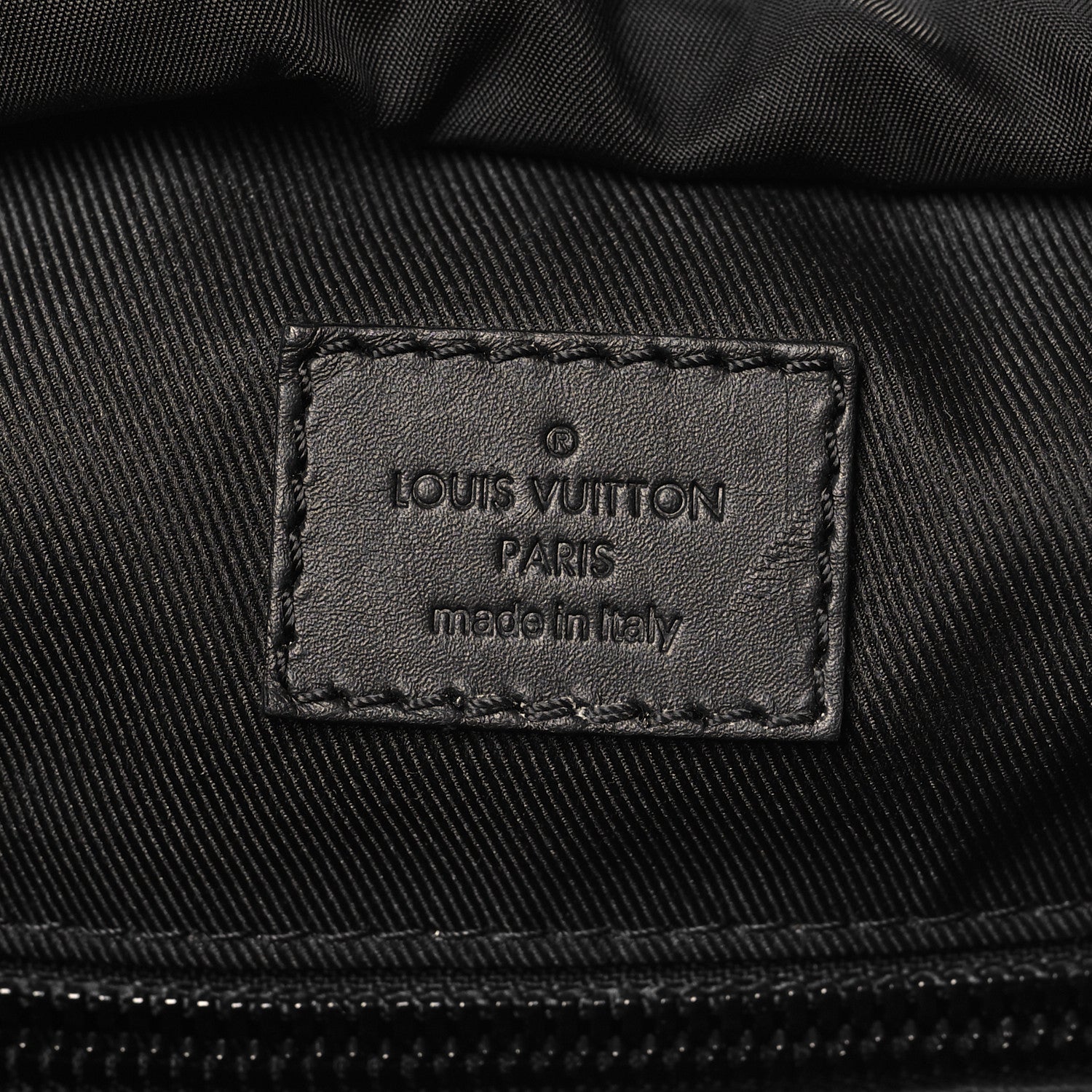 Louis Vuitton Calfskin Monogram Shadow Discovery Backpack Black 6 of 9