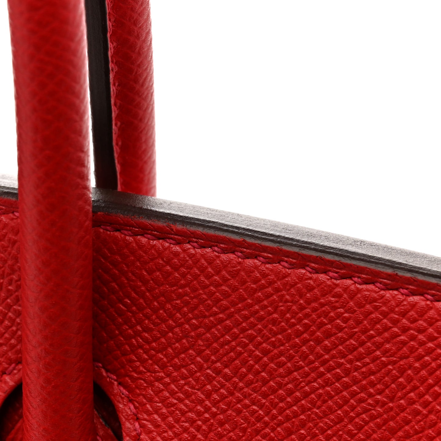 Epsom Birkin 30 Rouge Casaque