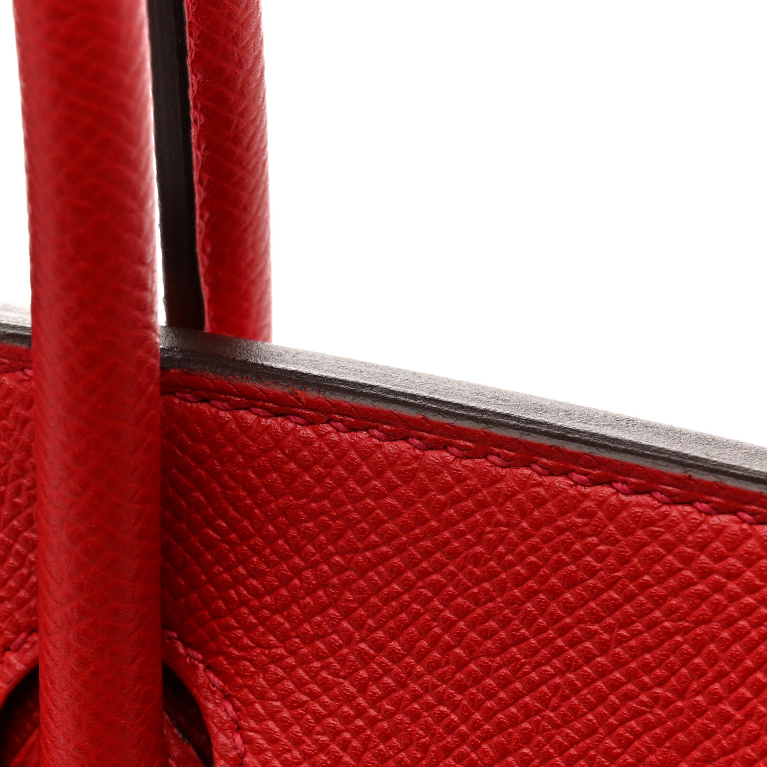 Hermes Epsom Birkin 30 Rouge Casaque 12 of 15