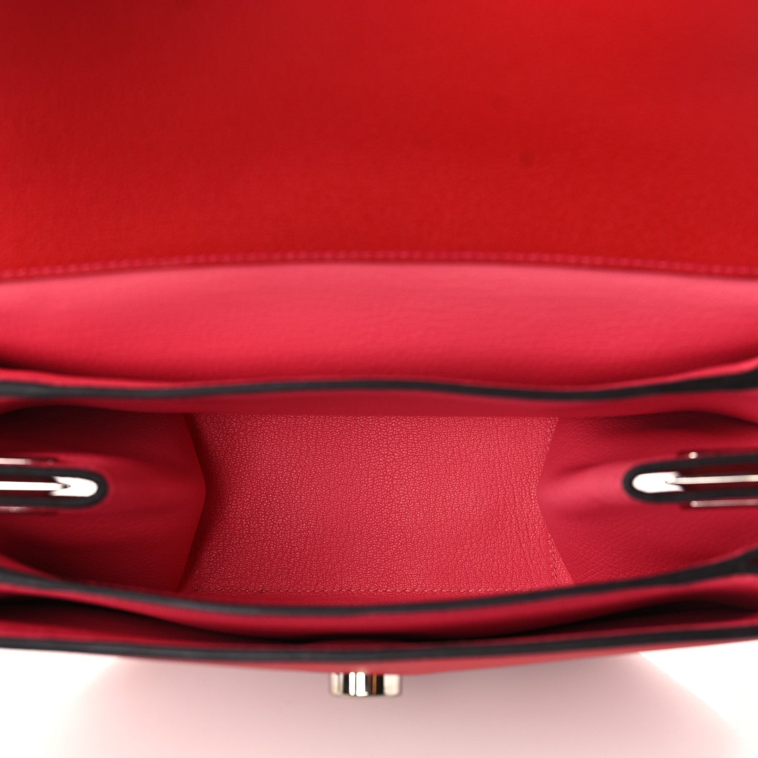 Hermes Taurillon Novillo Opli 24 Geranium Rose Azalee 3 of 8