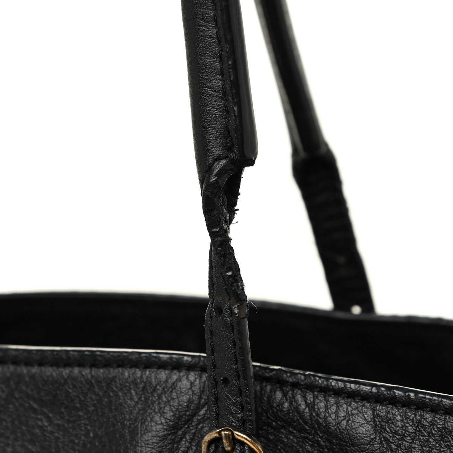 Supple Calfskin Papier A4 Tote Black