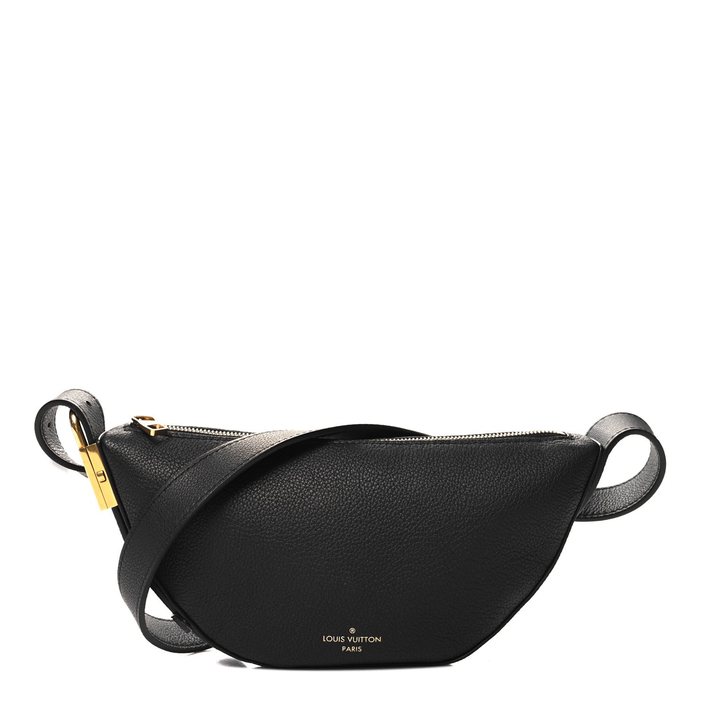 Smooth Calfskin Low Key Bumbag Black